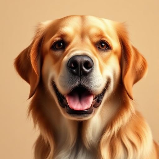 Foto de um cachorro da raça Golden Retriever
