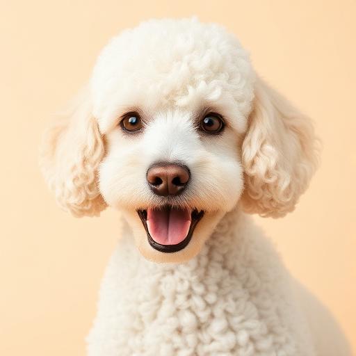 Foto de um cachorro da raça Poodle